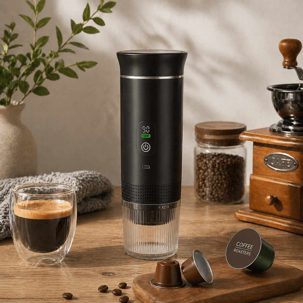 SHIRO BrewGo™ Portable Espresso Maker